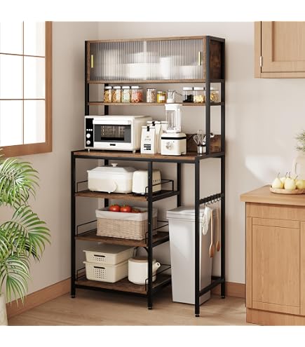Amazon.co.jp: [ベルメゾン] レンジ台 家電ラック 大型レンジ対応